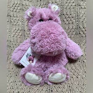 NWT Warmies Hippo